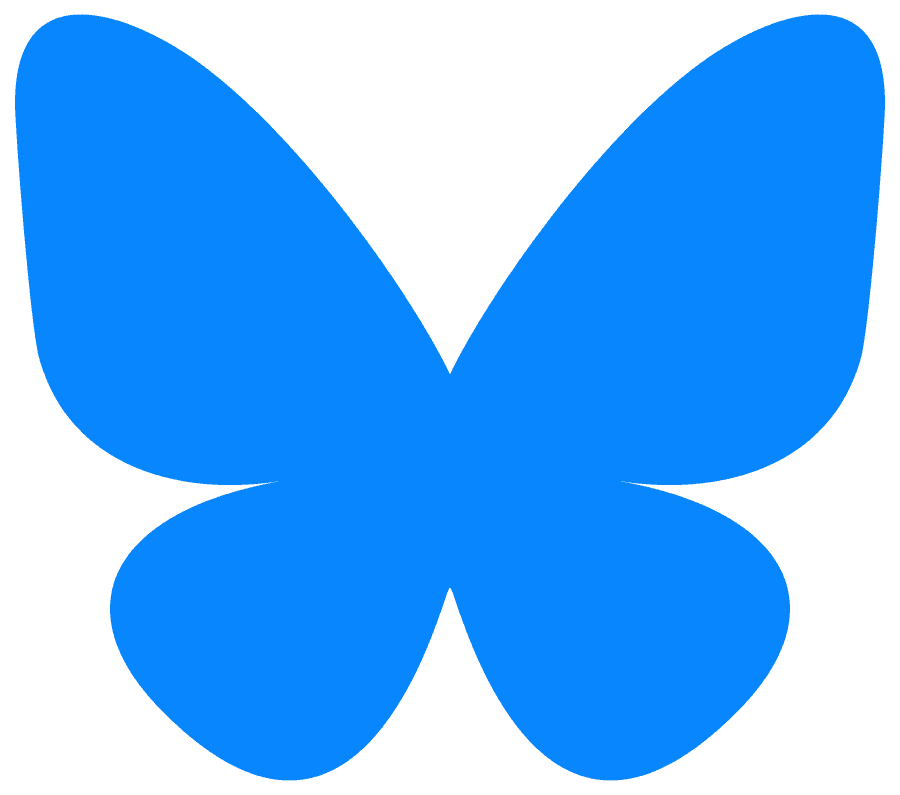 Blue butterfly silhouette on a transparent background, representing beauty and transformation. {{brizy_dc_image_alt imageSrc=