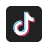 TikTok logo icon in black with a white musical note and vibrant red, blue accents, representing the popular social media app. {{brizy_dc_image_alt imageSrc=
